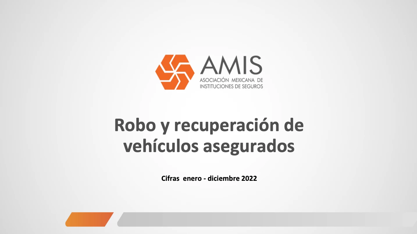 Conferencia Robo y recuperación de vehículos asegurados
