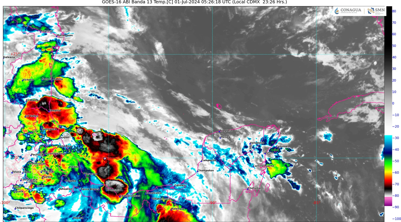 La tormenta tropical Chris ingresará las costas de Veracruz