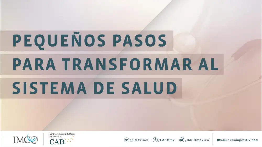 Pequeños pasos para transformar al sistema de salud