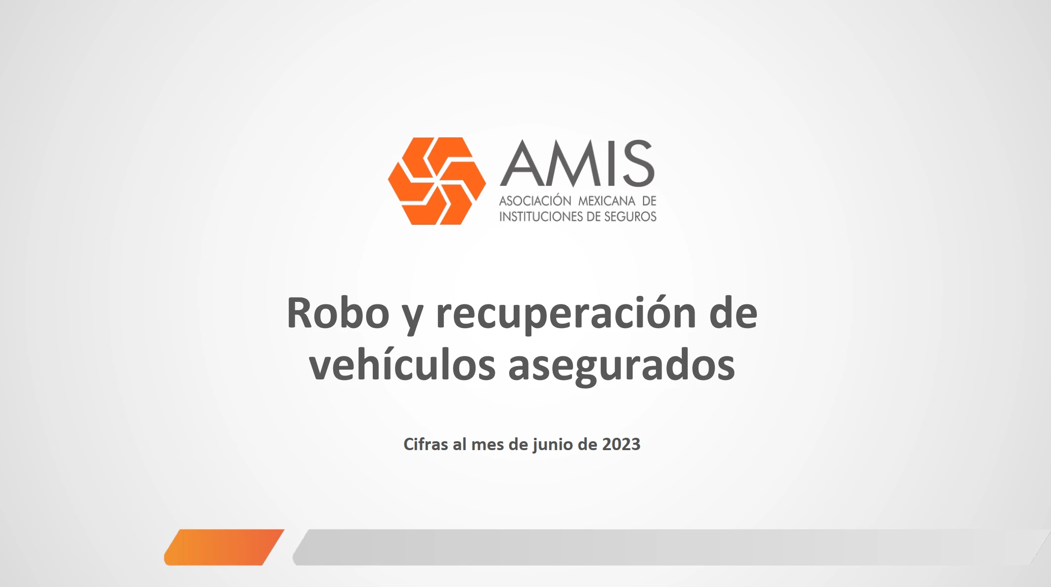 Robo y recuperación de vehículos asegurados - junio 2023