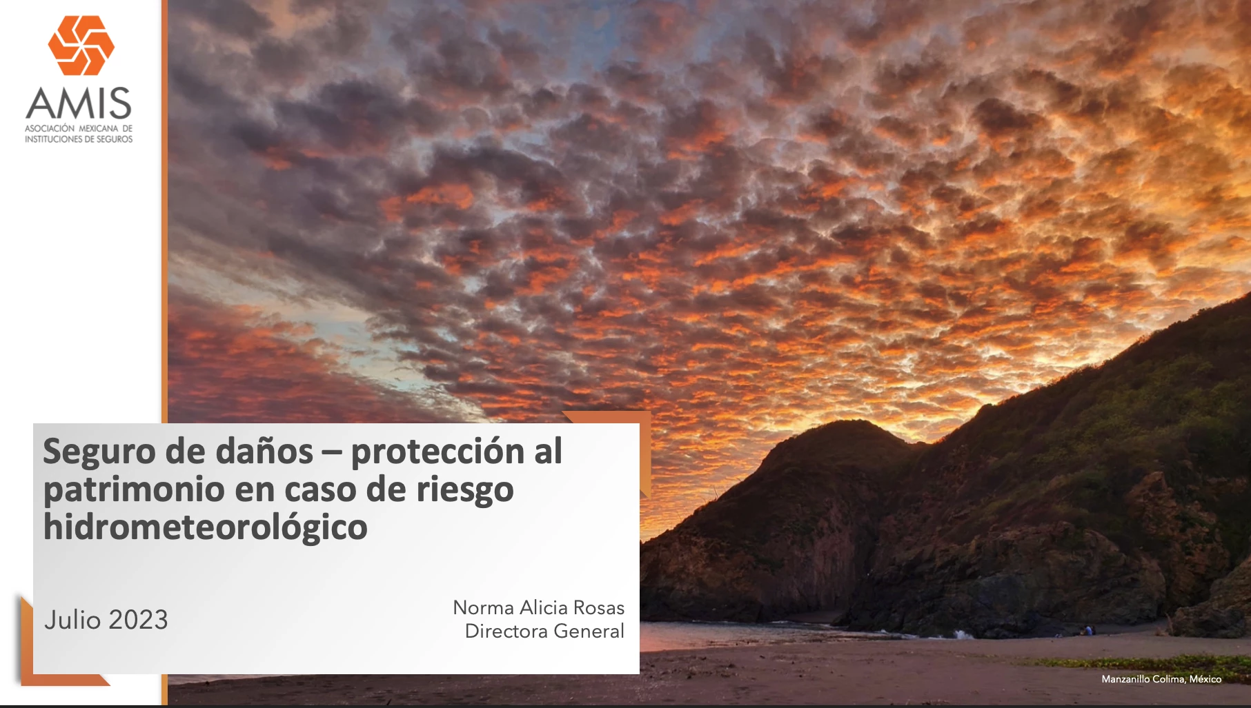 Seguro de daños – protección al patrimonio en caso de riesgo hidrometeorológico